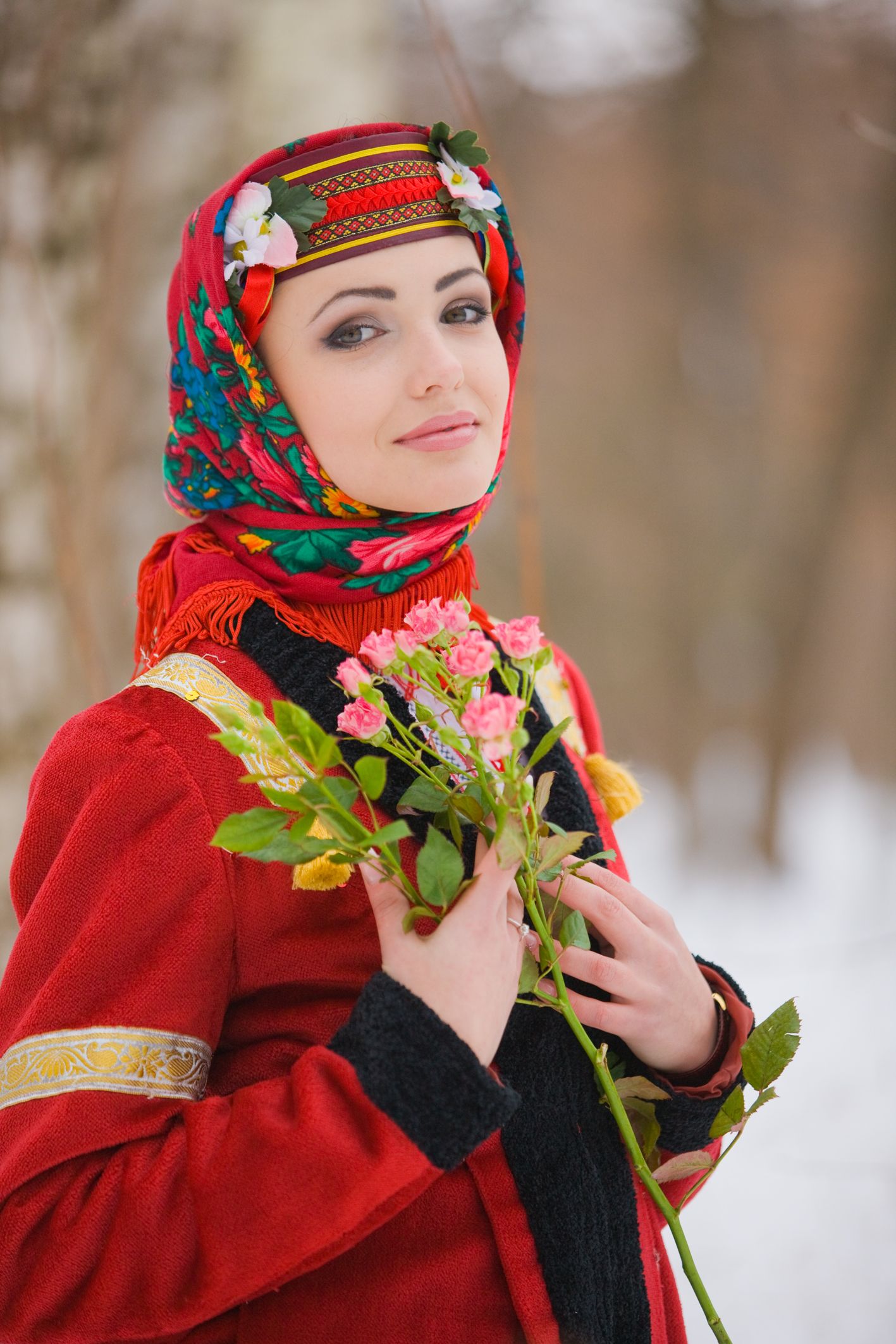 Sexy girl Girls in Slavic costumes in Faisalabad
